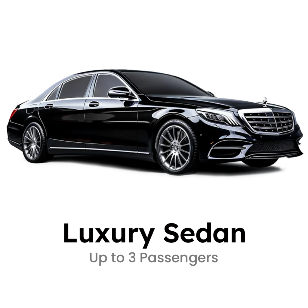 Kamo Limo luxury sedan for Seattle airport and corporate car service